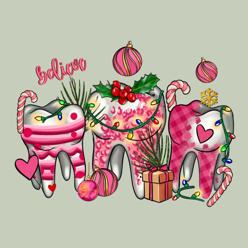 Pink Christmas Teeth Ladies Tee by AdoDesignShop | Teevron