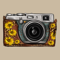 Sunflower Leopard Vintage Camera Long Sleeve Tee | Teevron