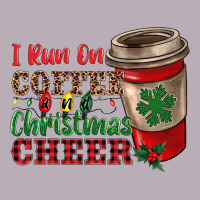 I Run On Coffee And Christmas Cheer Vintage Tee | Teevron