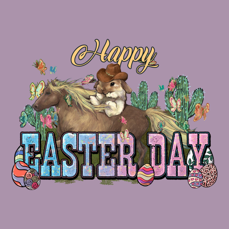 Happy Easter Day Rodeo Heavyweight Hoodie by NancyCooperArtShop | Teevron