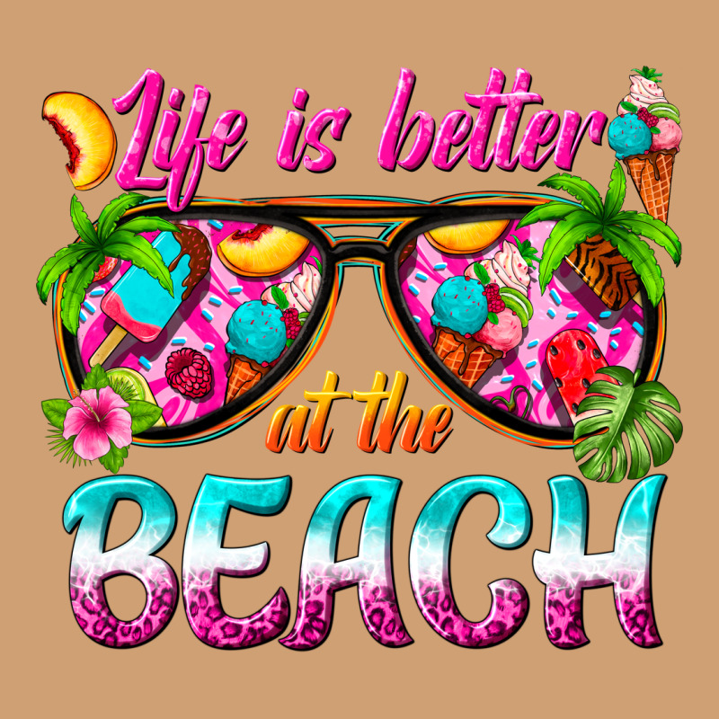 Life Is Better At The Beach Vintage Tee by texasbilliewilder | Teevron