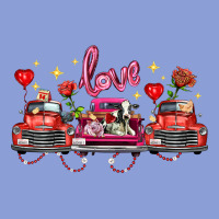 Valentine's Day Farm Trucks Farm Animals Long Sleeve Tee | Teevron