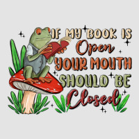 If My Book Is Open Your Mouth Should Be Closed Malia Premium Sweatshirt | Teevron