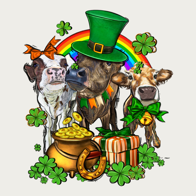 Little Cows And St Patricks Party Zipper Hoodie by AdoDesignShop | Teevron