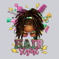Afro Locs Hair Stylist Messy Bun Tbw Heavyweight Sweatshirt | Teevron