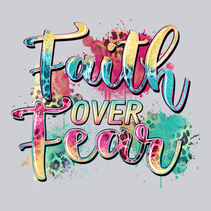 Faith Over Fear Heavyweight Sweatshirt by Zillion Design Studio | Teevron