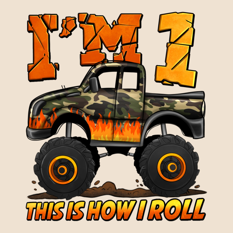 I'm One This Is How I Roll Monster Truck Birthday Urban Hoodie by Jasminsmagicworld | Teevron