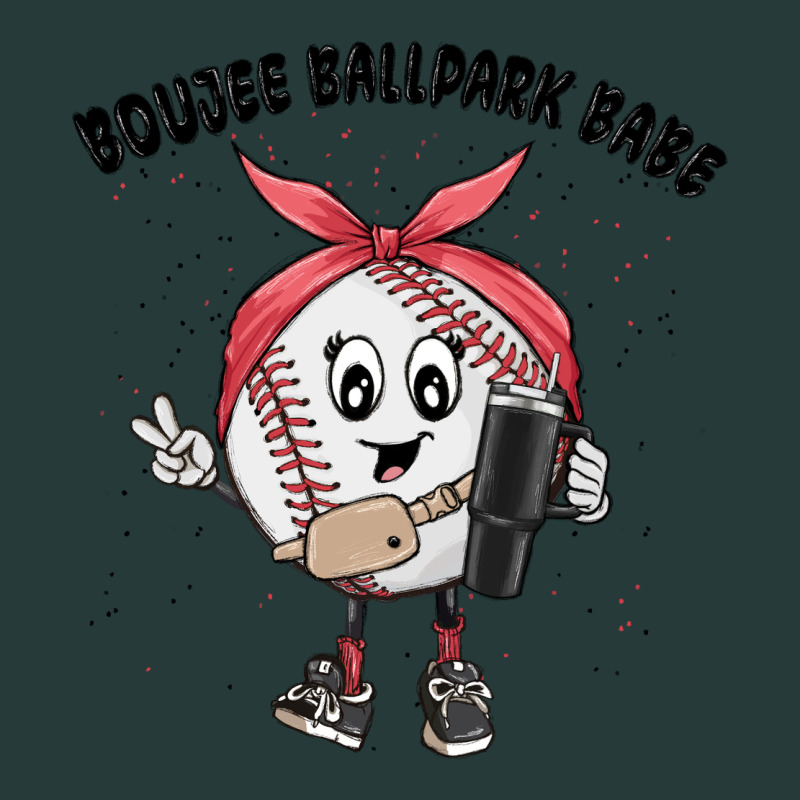 Boujee Ballpark Babe Premium Sweatshirt by MaliasSmallBusiness | Teevron