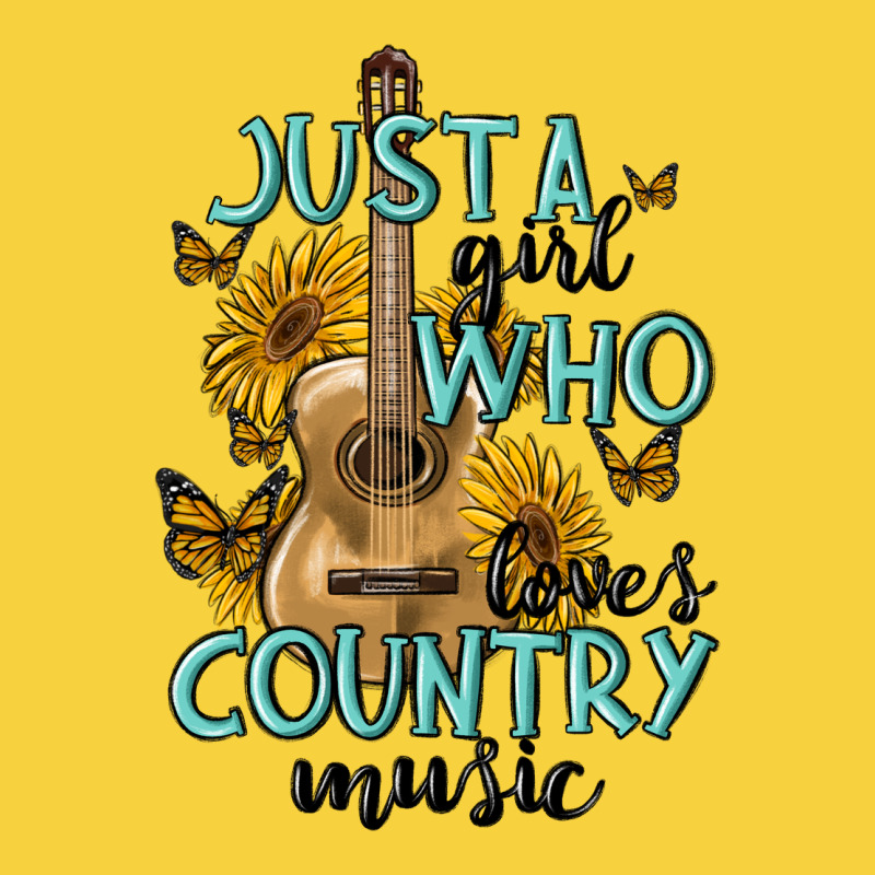 Just A Girl Who Loves Country Music Premium Sweatshirt by MaliasSmallBusiness | Teevron