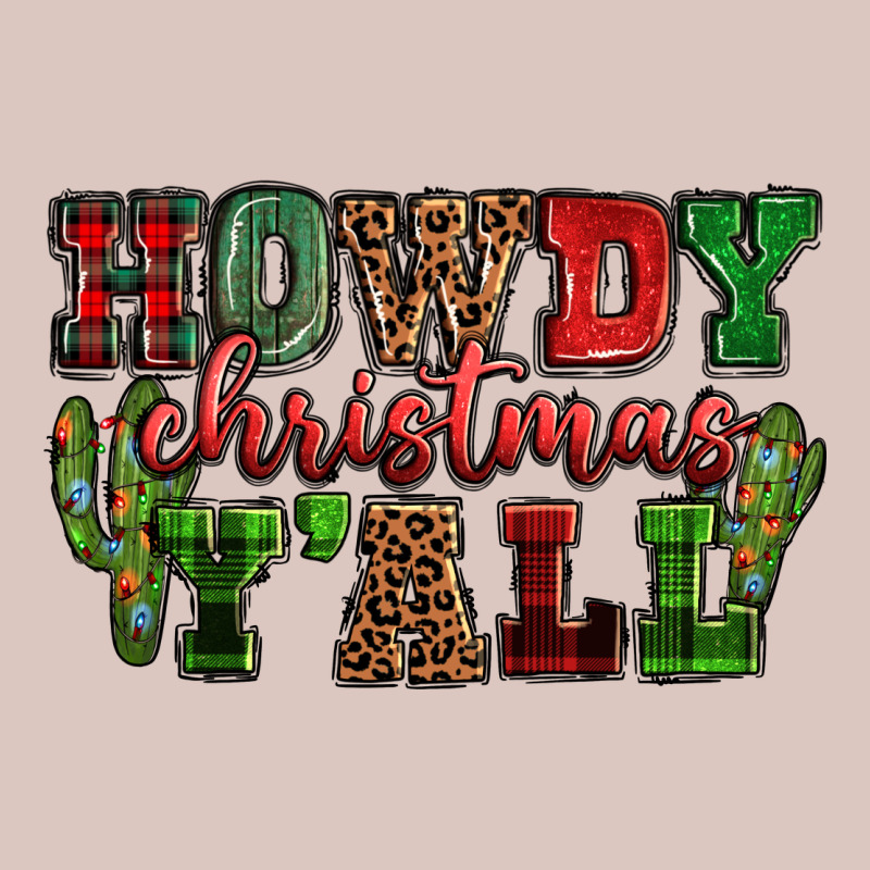 Howdy Christmas Y'all Premium Hoodie by NancyCooperArtShop | Teevron