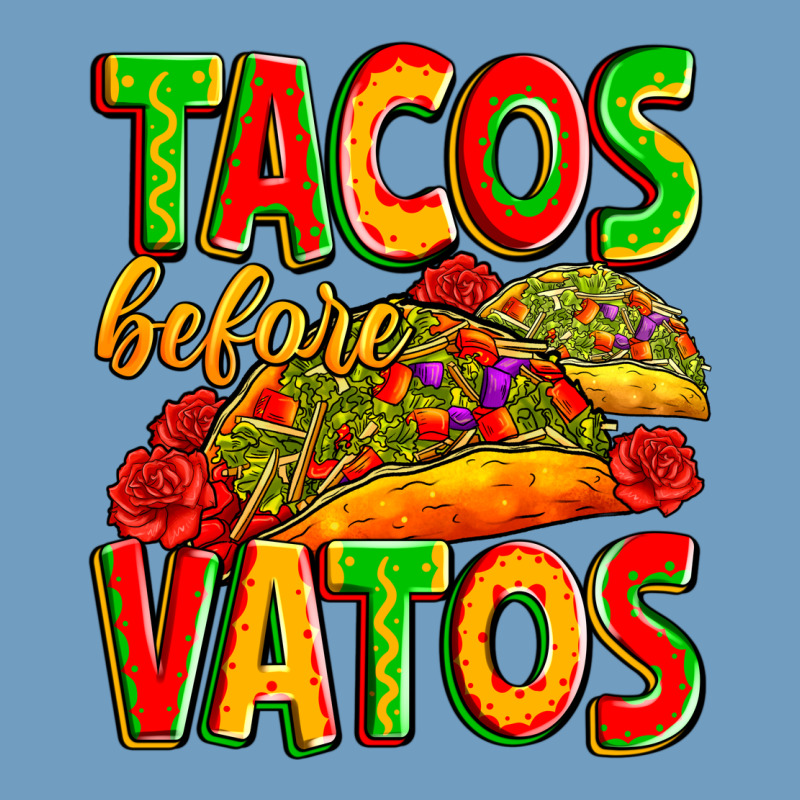 Tacos Before Vatos Urban Heavy Tee by Zillion Design Studio | Teevron
