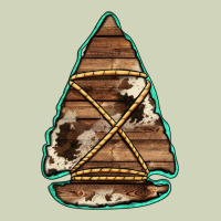 Cowhide Wooden Arrowhead Heavyweight Hoodie | Teevron