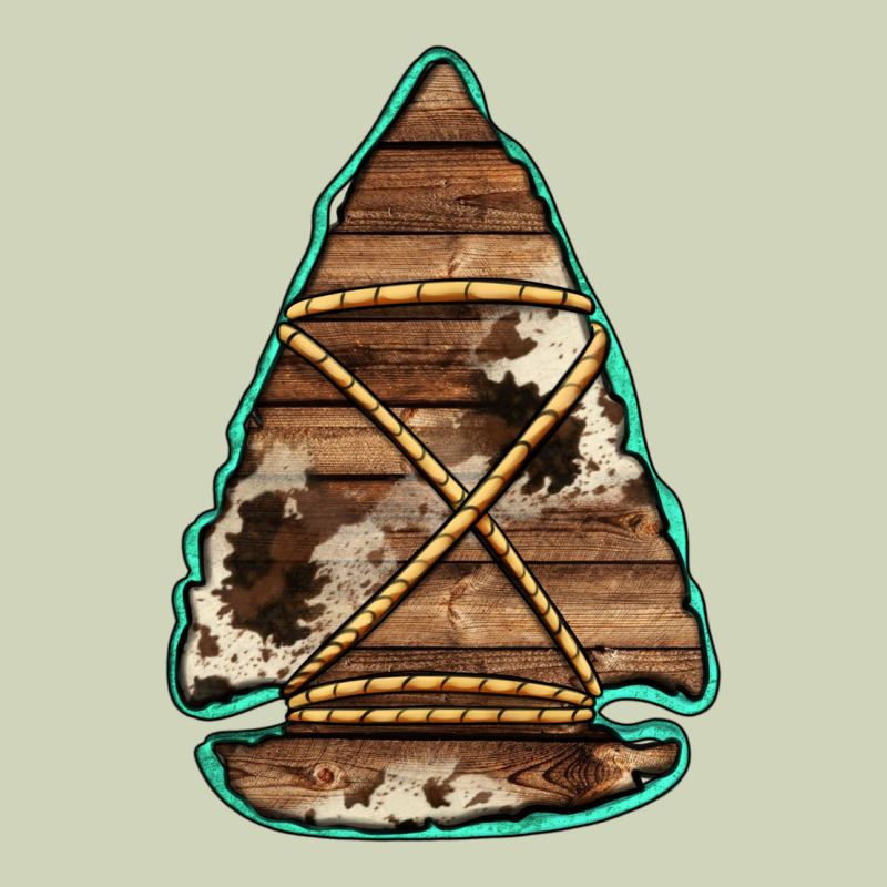 Cowhide Wooden Arrowhead Heavyweight Hoodie by Jasminsmagicworld | Teevron