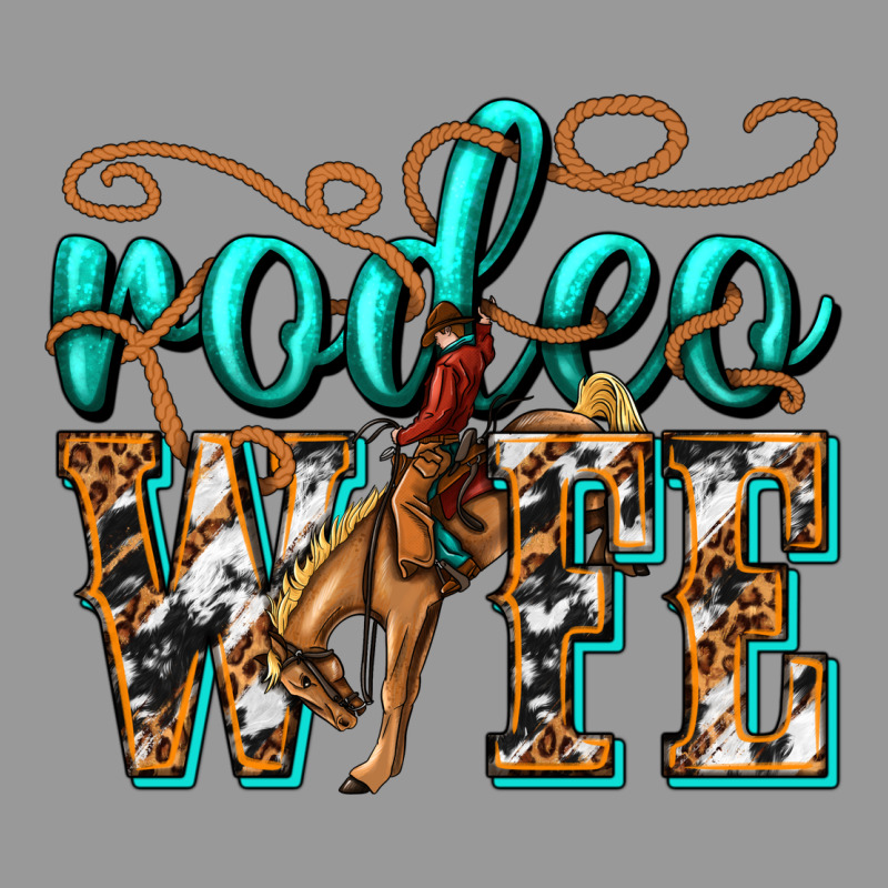 Rodeo Wife Western Vintage Hoodie by texasbilliewilder | Teevron