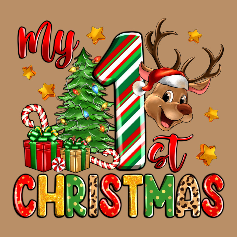 My First Christmas Vintage Hoodie by Zillion Design Studio | Teevron