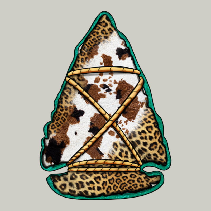 Cowhide Leopard Arrowhead Heavyweight Hoodie by Jasminsmagicworld | Teevron