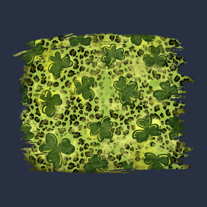 St Patrick's Day Shamrock Leopard Background Heavyweight Sweatshirt by RanaPortraitStore | Teevron