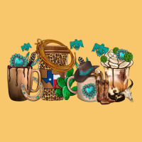 Western Coffee Cups Vintage Hoodie | Teevron