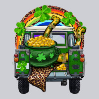 St Patrick's Day Truck With Pot Of Gold Horseshoe And Rainbow Heavyweight Sweatshirt | Teevron