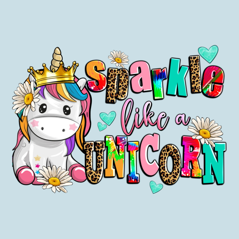 Sparkle Like A Unicorn Ladies Tee by AdoDesignShop | Teevron