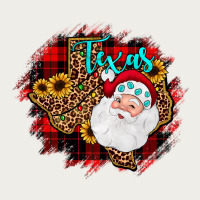 Texas Santa Wood Slice Ornament Zipper Hoodie | Teevron