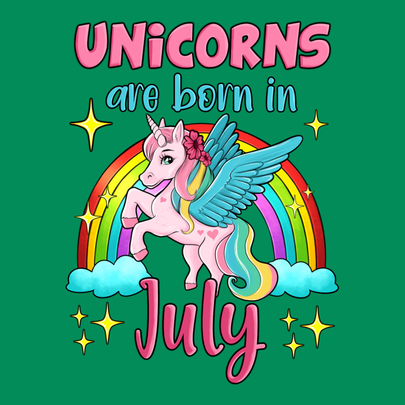 Unicorns Are Born In July Urban Hoodie by Jasminsmagicworld | Teevron