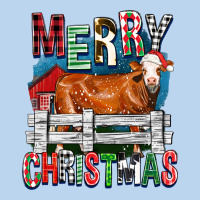 Merry Christmas Simmental Cow Classic Tee | Teevron