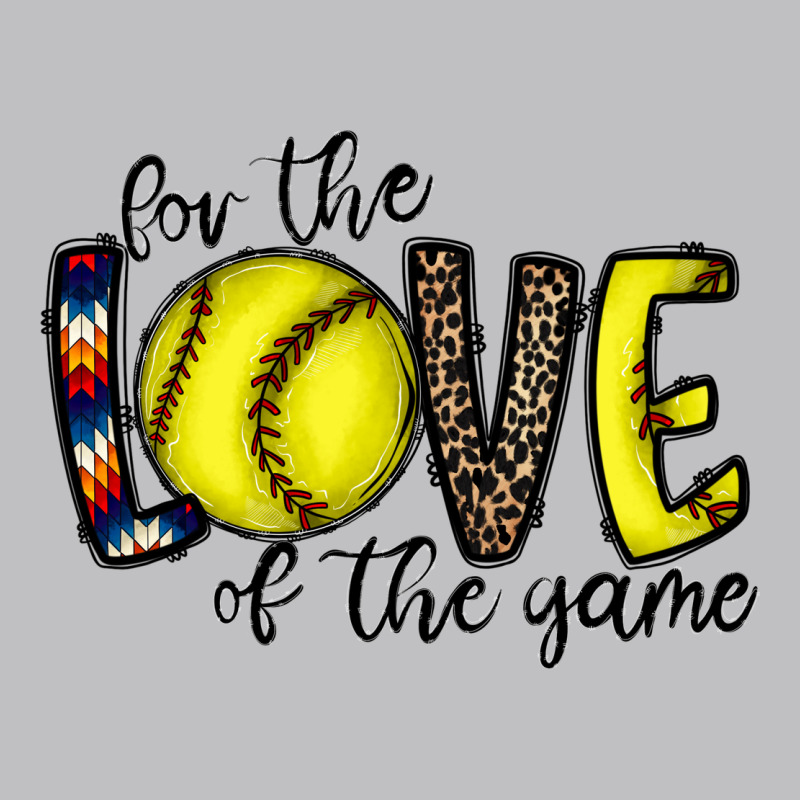 For The Love Of The Game Softball Classic Tee by CowhideDigitalArt | Teevron