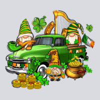 St Patricks Gnomes  With Farm Truck Zipper Hoodie | Teevron