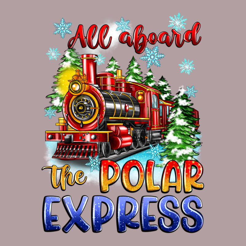 All Aboard The Polar Express Vintage Hoodie by Zillion Design Studio | Teevron