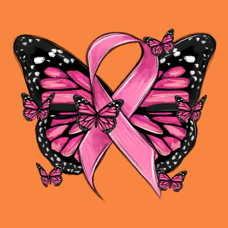 Breast Cancer Ribbon  Butterfly Premium Sweatshirt by MaliasSmallBusiness | Teevron