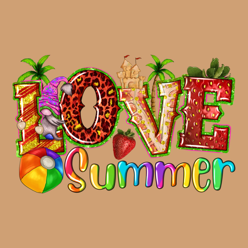 Love Summer With Strawberry Vintage Tee by texasbilliewilder | Teevron