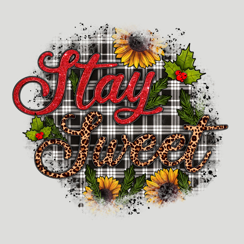 Stay Sweet Wood Slice Ornament Zipper Hoodie by JahusDesignShop | Teevron