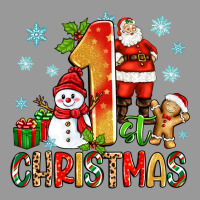 1st Christmas Santa And Snowman Vintage Hoodie | Teevron