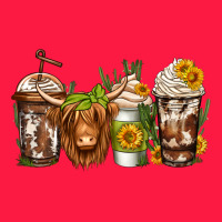 Longhaired Cow Coffee Zipper Hoodie | Teevron