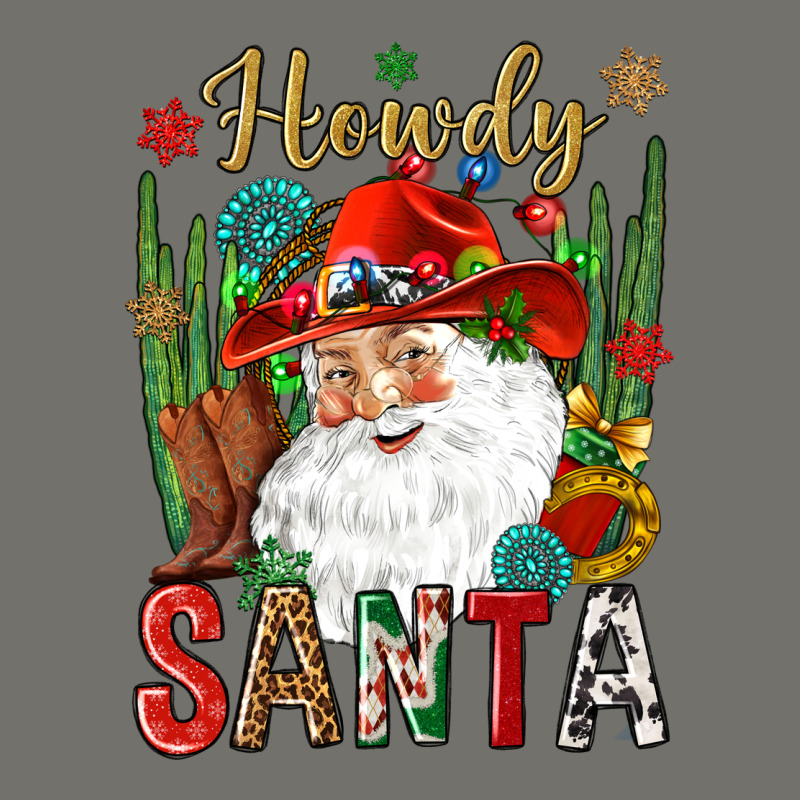 Howdy Santa Premium Hoodie by NancyCooperArtShop | Teevron