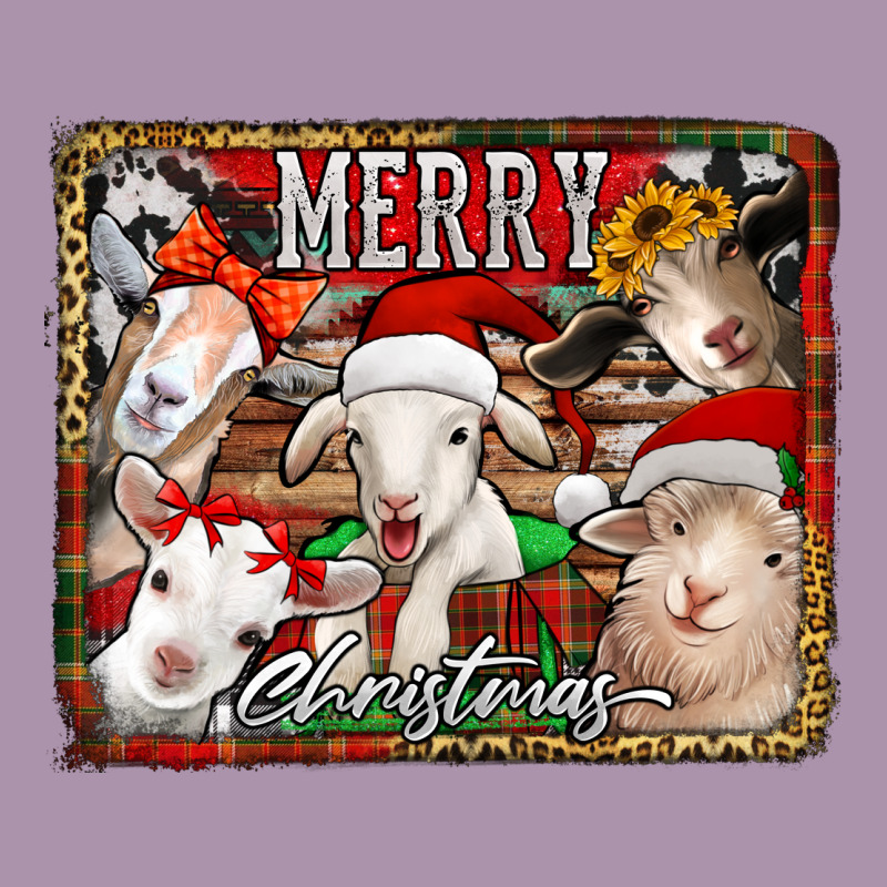 Merry Christmas Goats Heavyweight Hoodie by Jasminsmagicworld | Teevron
