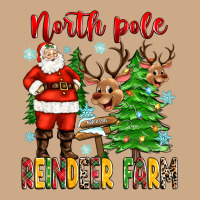 North Pole Reindeer Farm Vintage Hoodie | Teevron