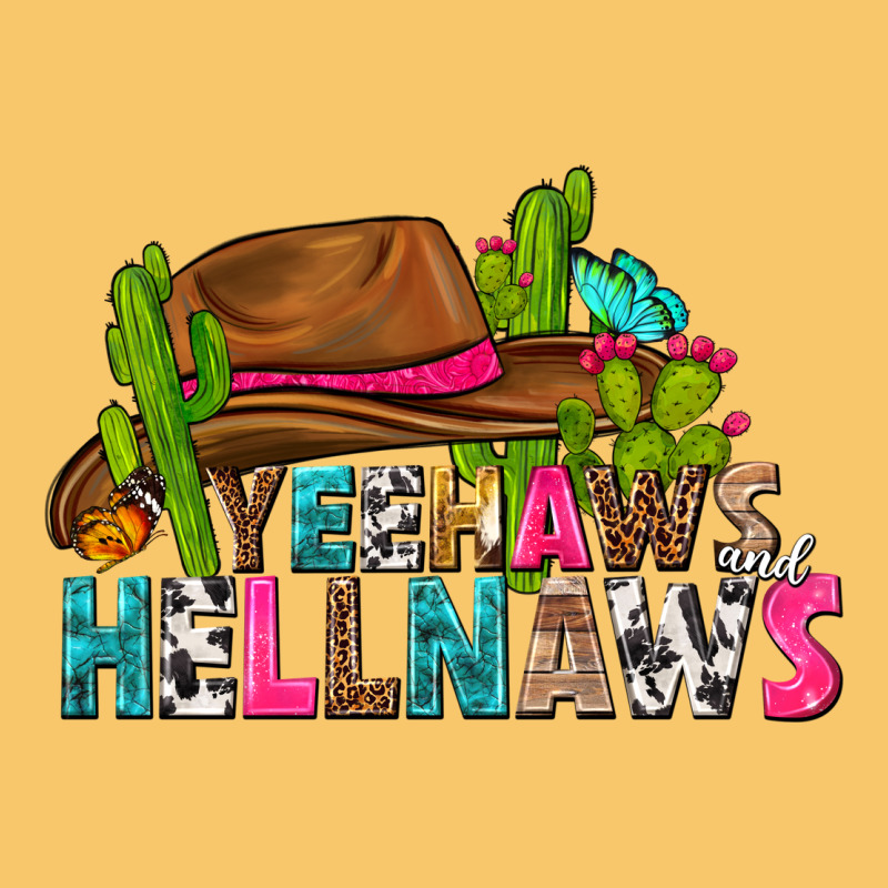 Yeehaws And Hellnaws Vintage Hoodie by texasbilliewilder | Teevron