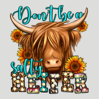 Don't Be A Salty Heifer Long Haired Cow Zipper Hoodie | Teevron
