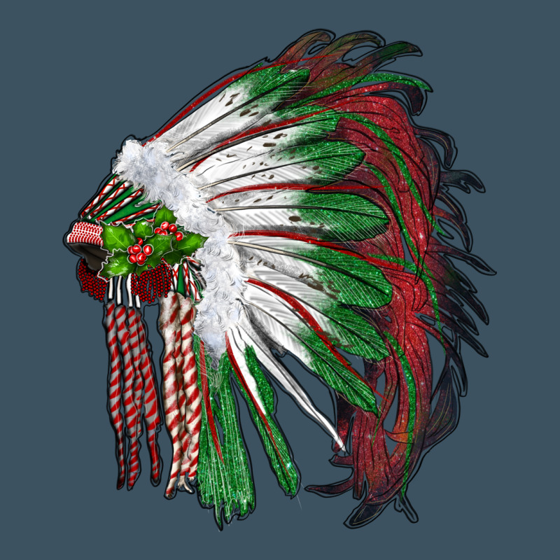 Christmas Indian Feather Headdress Urban Heavy Tee by RanaPortraitStore | Teevron