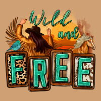 Wild And Free Cowgirl Horse Desert Vintage Tee | Teevron