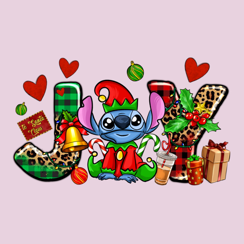Joy With Christmas Elf Stitch Classic Tee by AdoDesignShop | Teevron