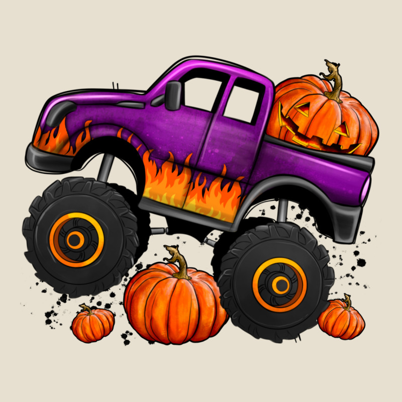 Halloween Jack O Lantern Monster Truck Urban Hoodie by Jasminsmagicworld | Teevron
