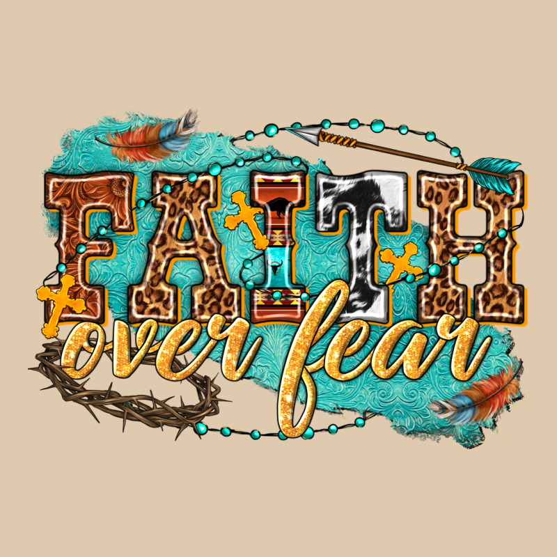 Faith Over Fear Heavyweight Sweatshirt by texasbilliewilder | Teevron