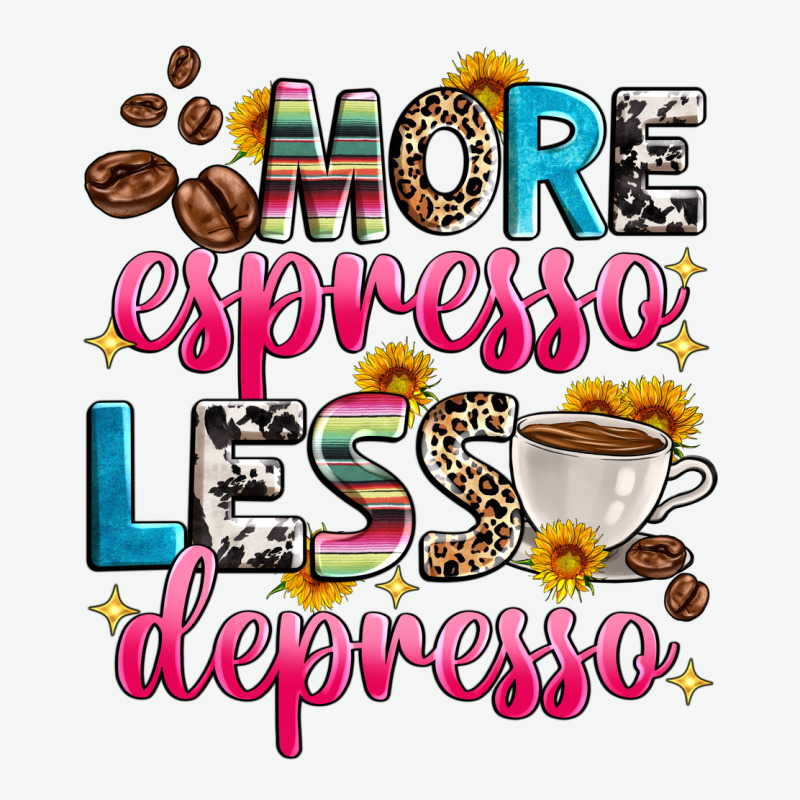 More Espresso Less Depresso Urban Heavy Tee by Zillion Design Studio | Teevron