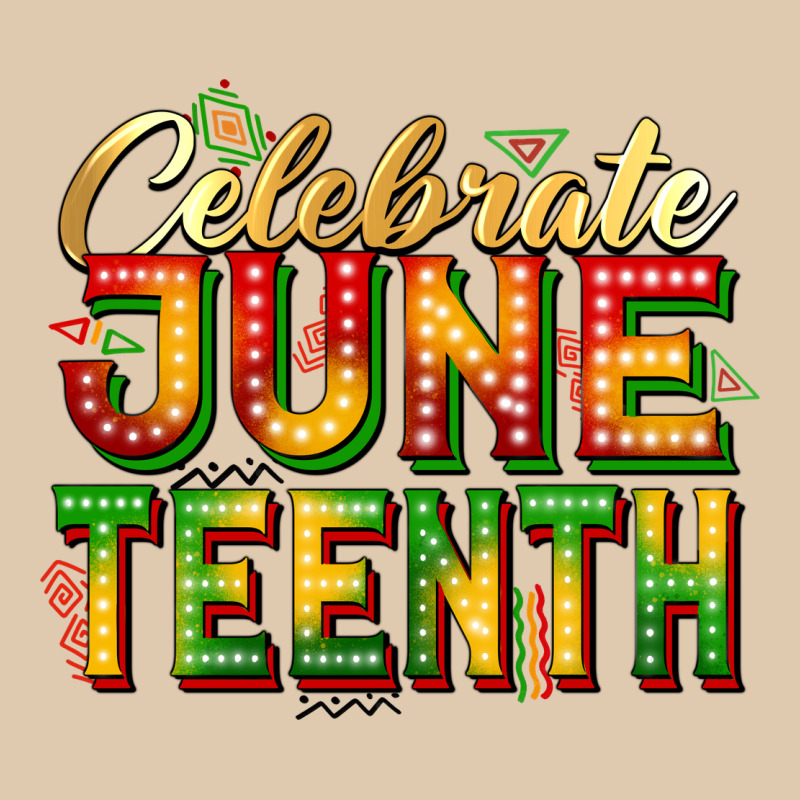Celebrate Juneteenth Heavyweight Sweatshirt by Zillion Design Studio | Teevron