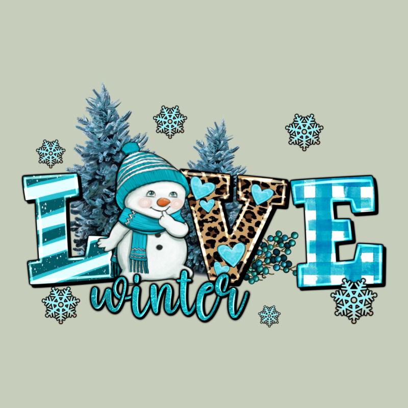 Love Winter Ladies Tee by AdoDesignShop | Teevron