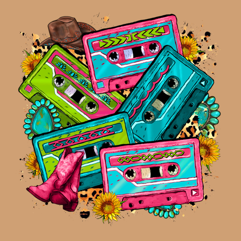 90's Country Cassette Tapes Vintage Tee by Zillion Design Studio | Teevron