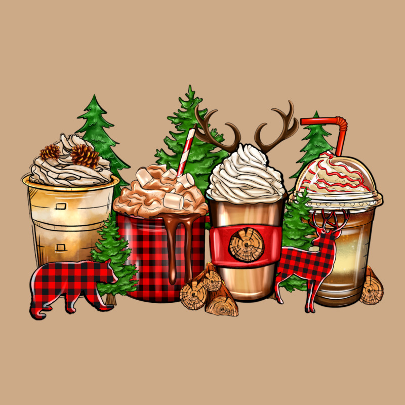 Lumberjack Coffee Cups Vintage Hoodie by Zillion Design Studio | Teevron